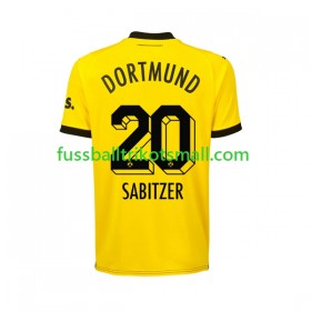 Fußballtrikots Borussia Dortmund Marcel Sabitzer 20 2023-2024 Kurzarm Heimtrikotsatz kaufen